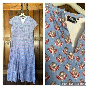 Madison Mathews Seabrook Floral Maxi Dress